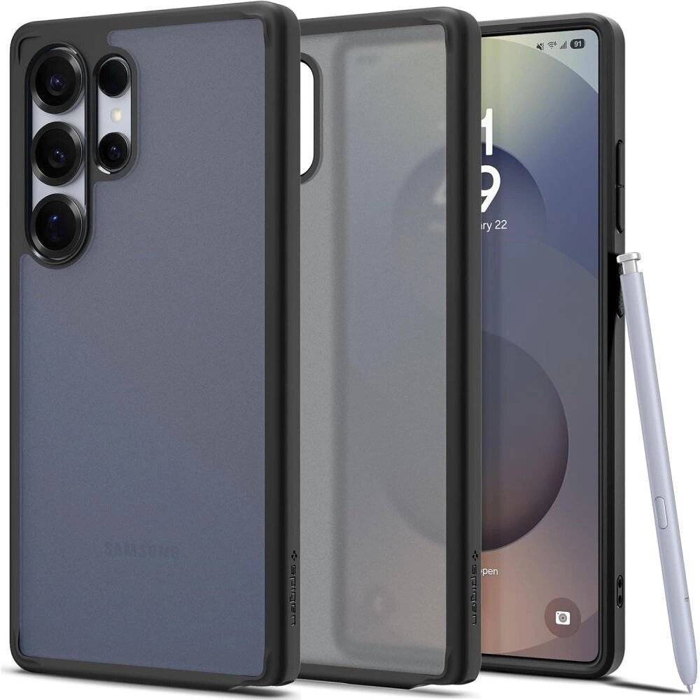 Spigen Ultra Hybrid-Hülle Samsung Galaxy S25 – Schwarz