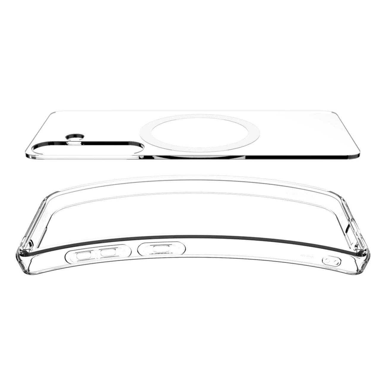 Spigen Ultra Hybrid Mag Hülle Samsung Galaxy S25+ – transparent