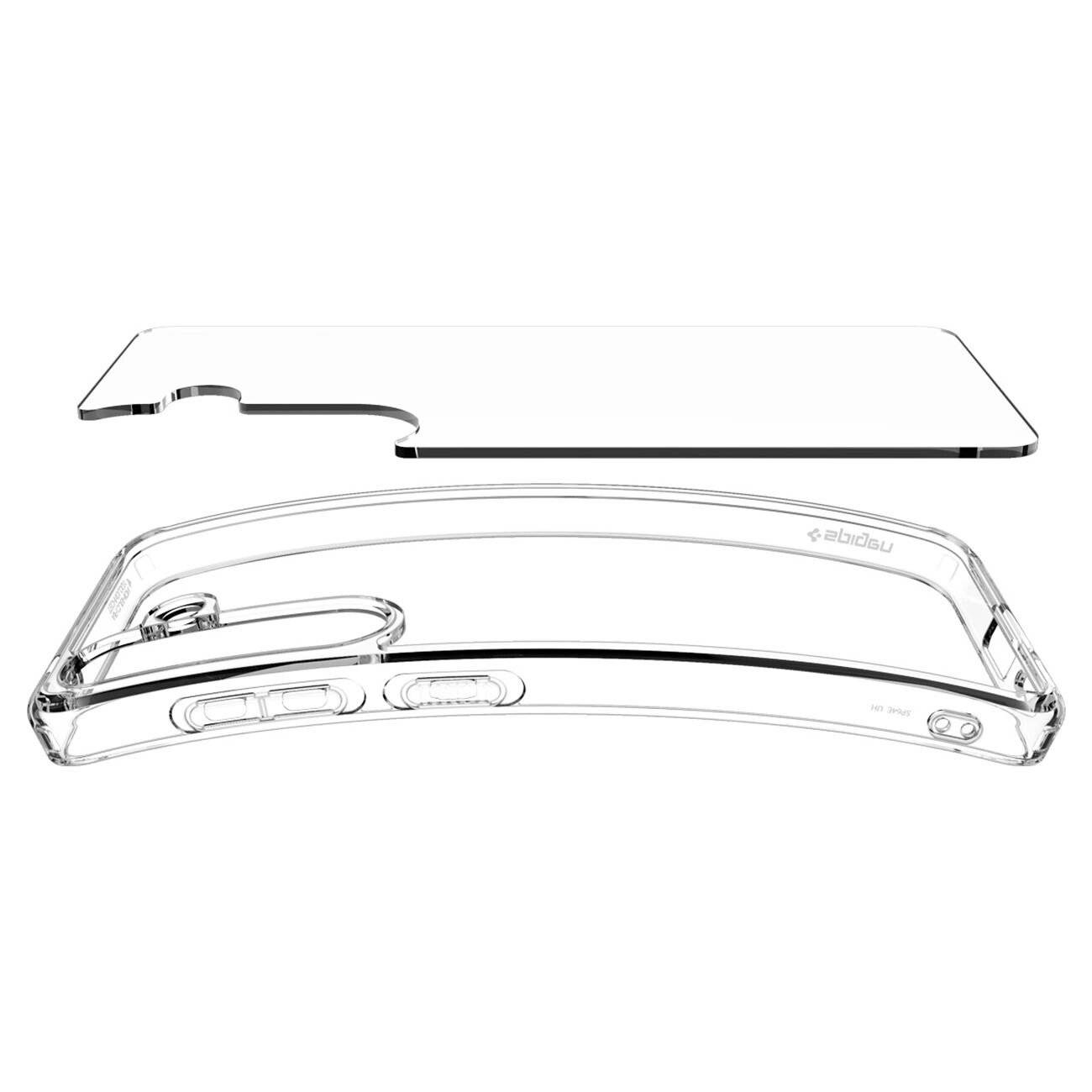 Spigen Ultra Hybrid-Hülle Samsung Galaxy S25 – transparent