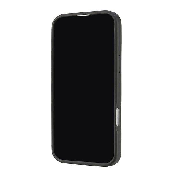 Audi Echtleder MagSafe iPhone 16 Pro Max 6,9″ schwarz-rot/schwarz-rot Hardcase