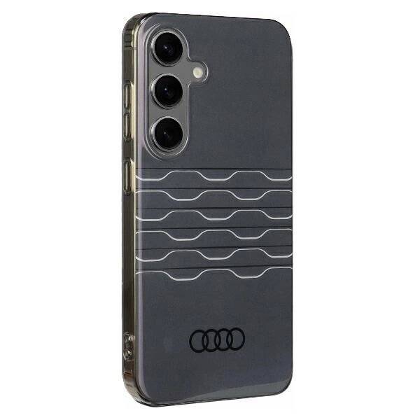 Audi IML Geometrisches Muster Case S24 S921 schwarz/schwarz Hardcase AU-IMLS24-A6/D3-BK