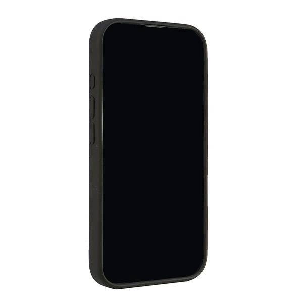 Audi Silikonhülle iPhone 16 6,1″ schwarz/schwarz Hardcase AU-LSRIP16-Q3/D1-BK