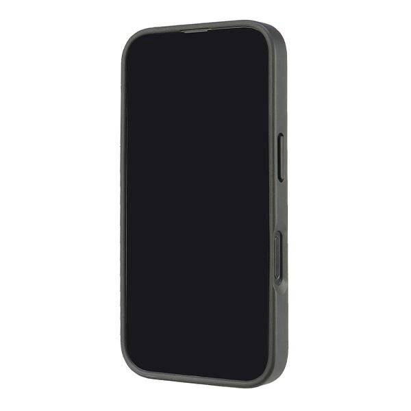 Audi Kunstleder iPhone 16 6,1″ schwarz/schwarz Hardcase AU-TPUPCIP16-GT/D2-BK