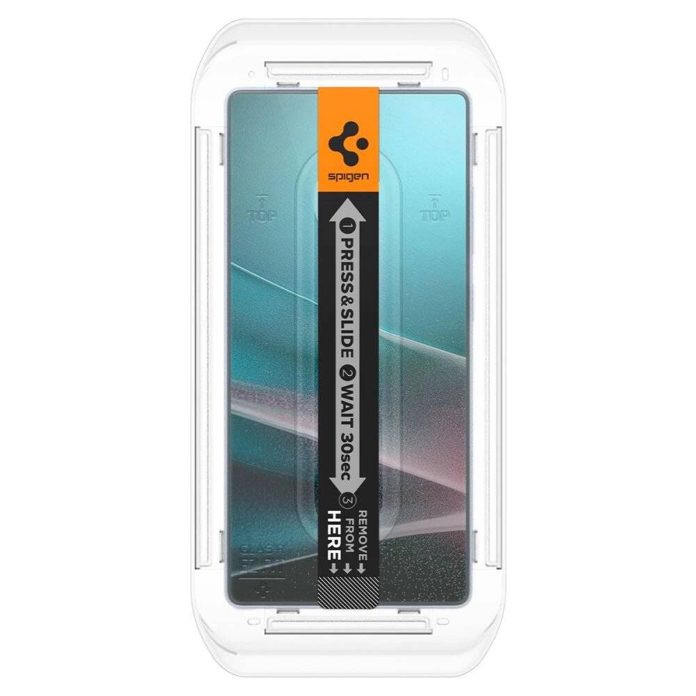 Spigen Glas.tR EZ FIT Schutzglas 2er-Pack Samsung Galaxy S25 Ultra – transparent