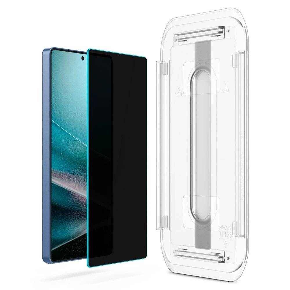 Spigen Glas.TR "Ez Fit" Privacy 2er-Pack Samsung Galaxy S25 Ultra