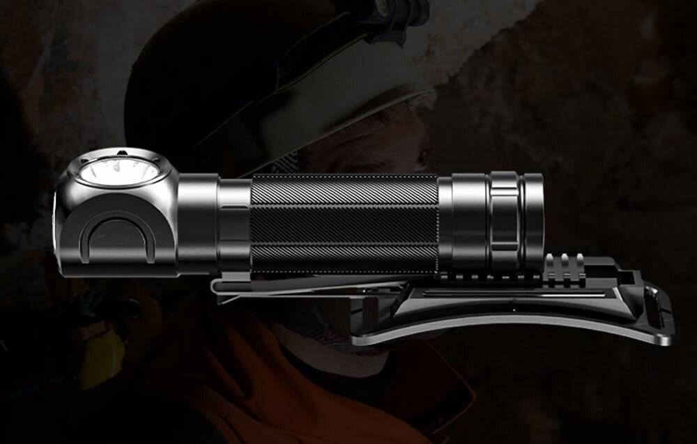 Superfire TH04-S,1000lmm USB-C Stirnlampe Taschenlampe