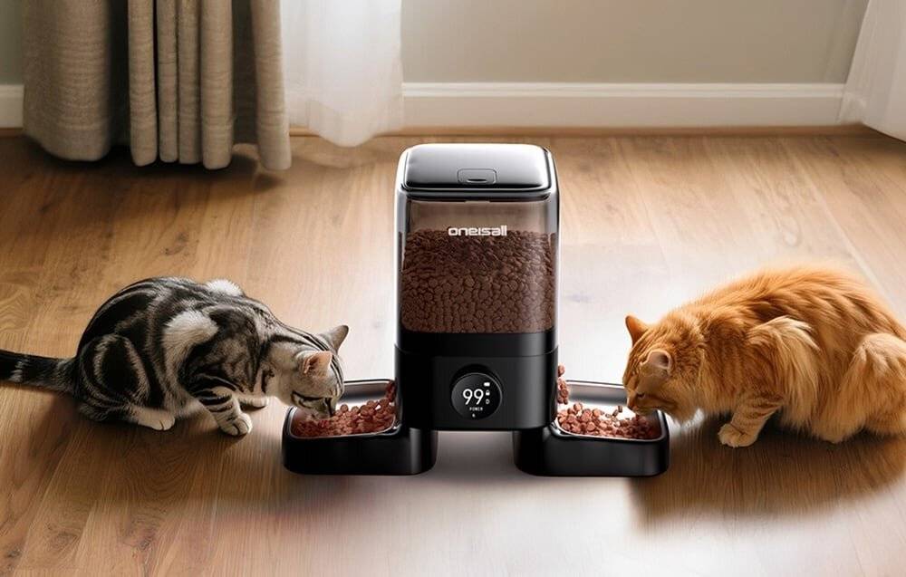 Doppelter intelligenter Futterspender 5L Oneisall PF10