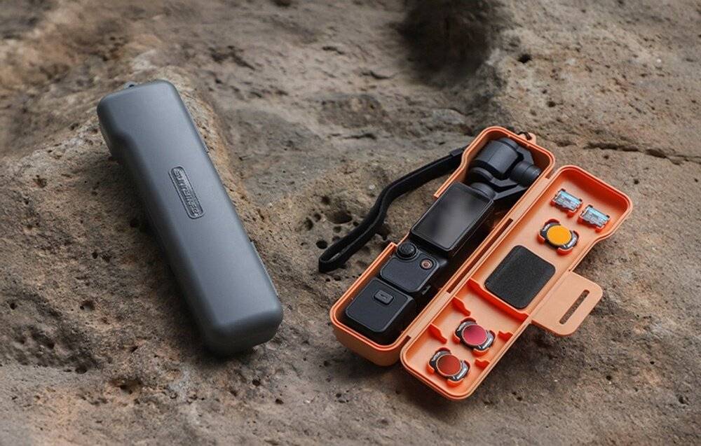 Sunnylife Schutzhülle mit Riemen für Osmo Pocket 3 (schwarz)