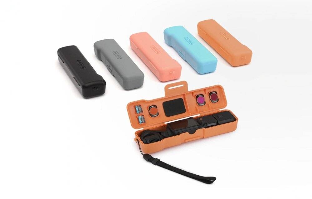 Sunnylife Schutzhülle mit Riemen für Osmo Pocket 3 (rosa)