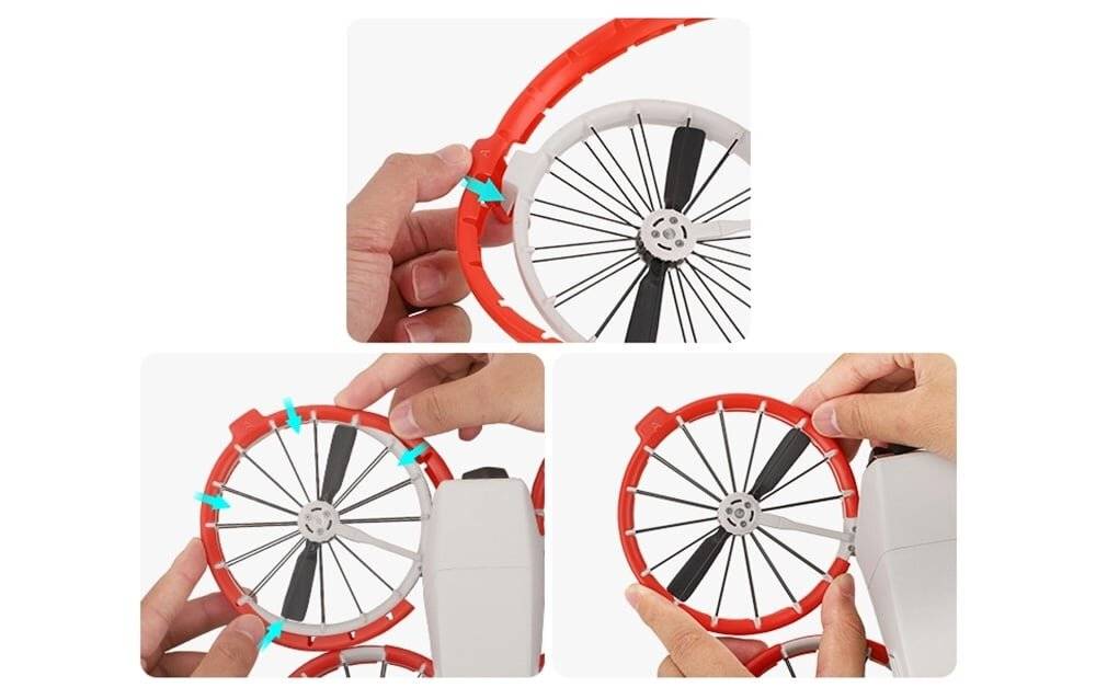 Sunnylife Propellerschutzgitter für DJI Flip (rot)