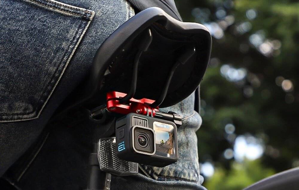 Sunnylife ZJ942-D Fahrradhalterung für Action 5 Pro/ Insta360 GO 3S/ GoPro 13