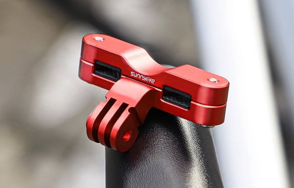 Sunnylife ZJ942-D Fahrradhalterung für Action 5 Pro/ Insta360 GO 3S/ GoPro 13