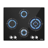 IsEasy MGBG-604B Glas-Gas-Kochfeld IsEasy MGBG-604B Glas-Gas-Kochfeld