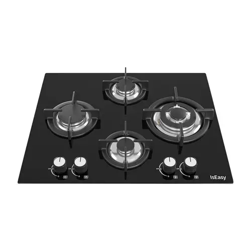 IsEasy MGBG-604B Glas-Gas-Kochfeld IsEasy MGBG-604B Glas-Gas-Kochfeld