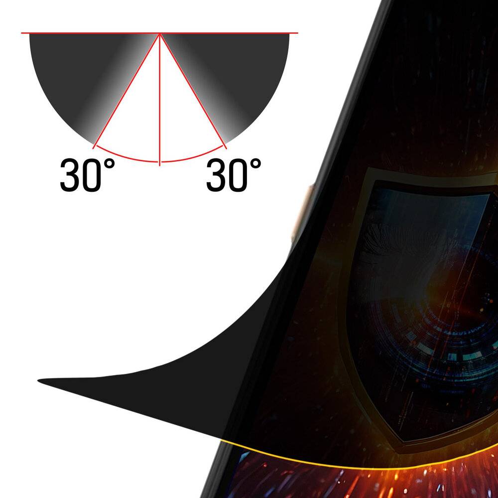Diagramm zweier 30°-Winkel in einem Kreissegment, mit roten Linien gekennzeichnet, die Symmetrie zeigen und Winkelmessungen veranschaulichen.