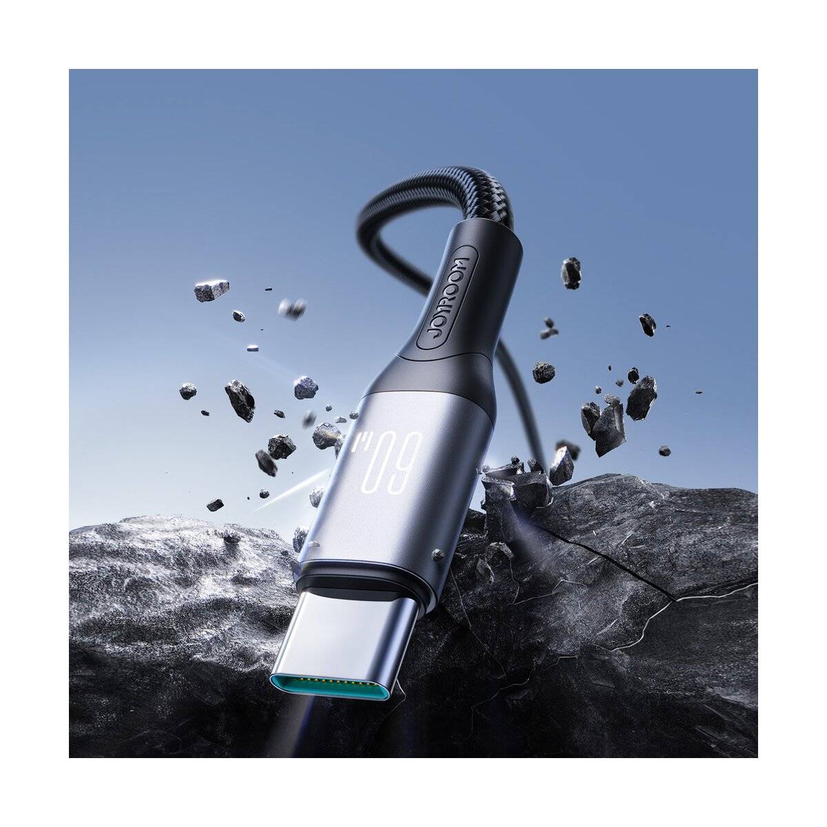 Joyroom S-A28 Flash Series 60W USB-C - Kabel 1m schwarz