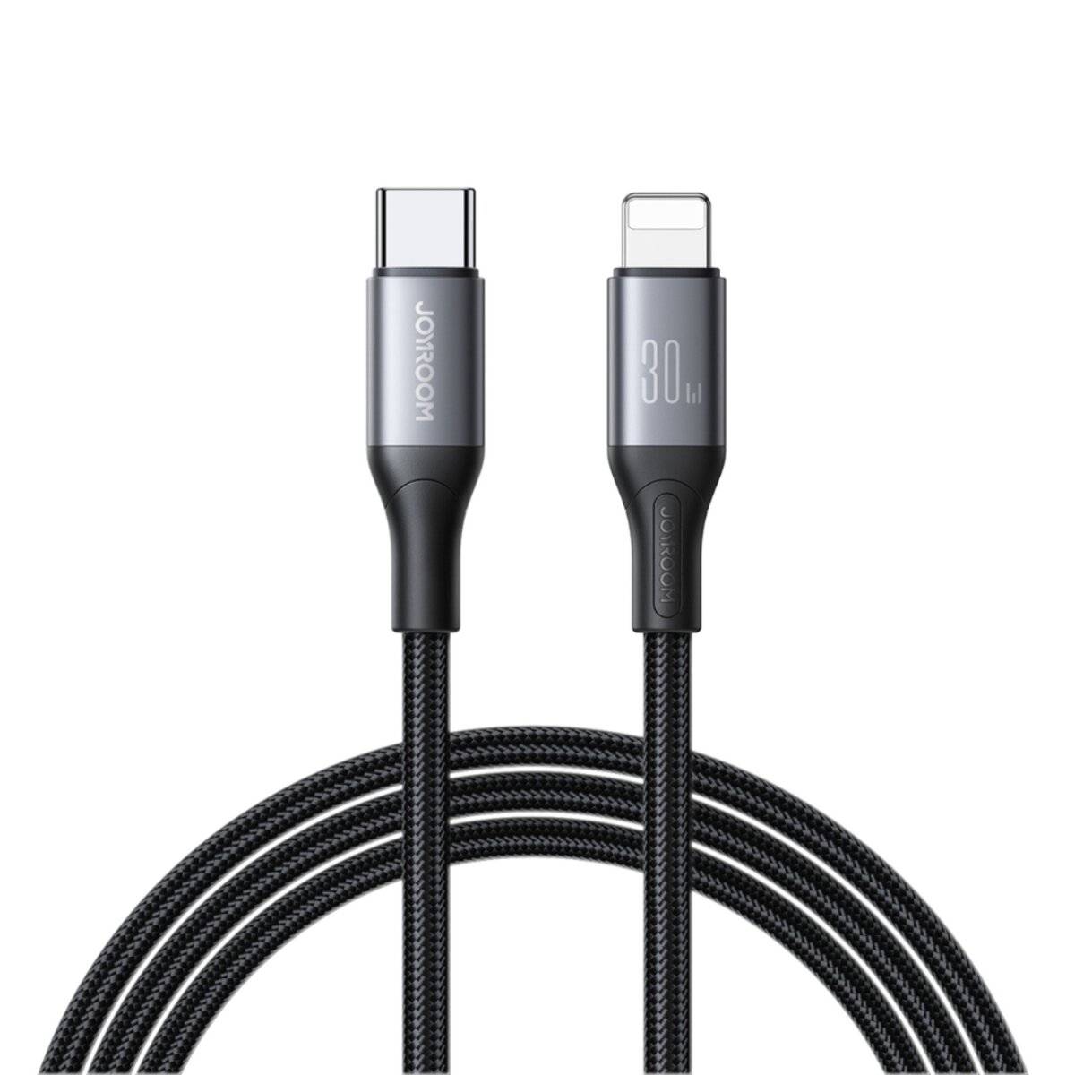 Joyroom S-A28 Flash Series 30W USB-C - Lightning Kabel 1m schwarz