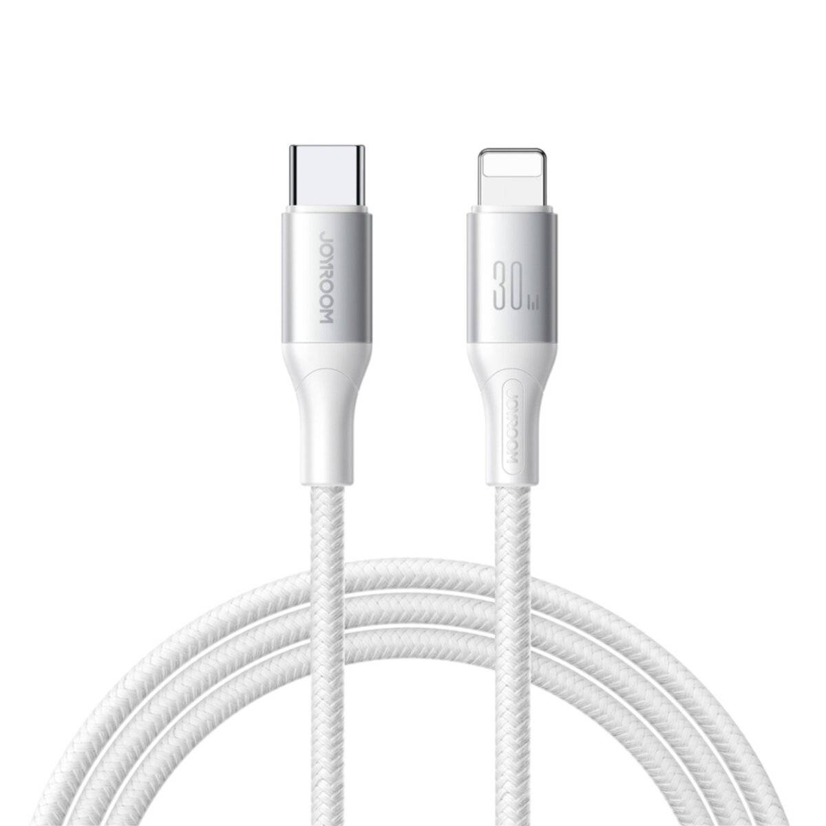 Joyroom S-A28 Flash Series 30W USB-C - Lightning Kabel 2m weiß