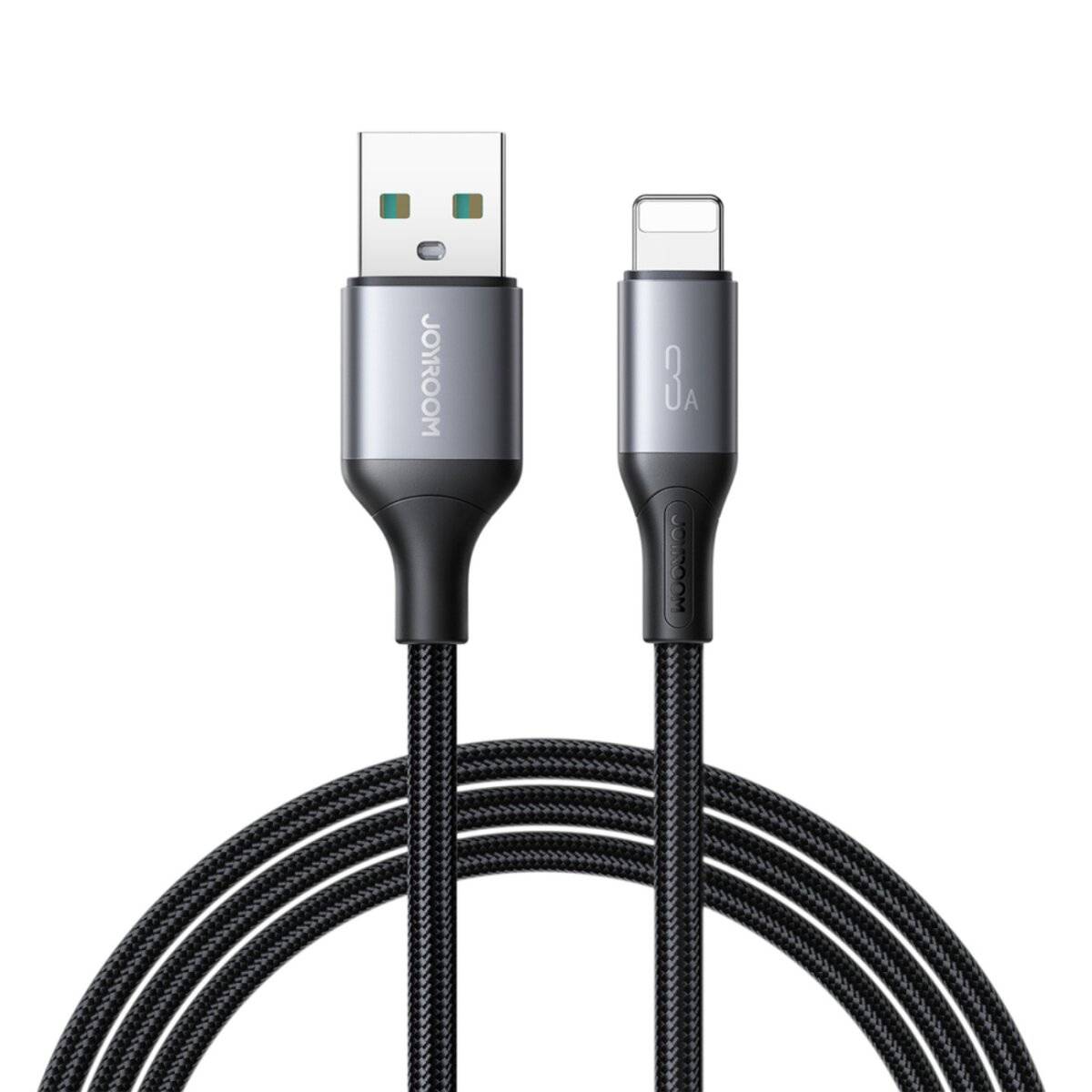 Joyroom S-A28 Flash Series 3A USB-A - Lightning Kabel 1m schwarz