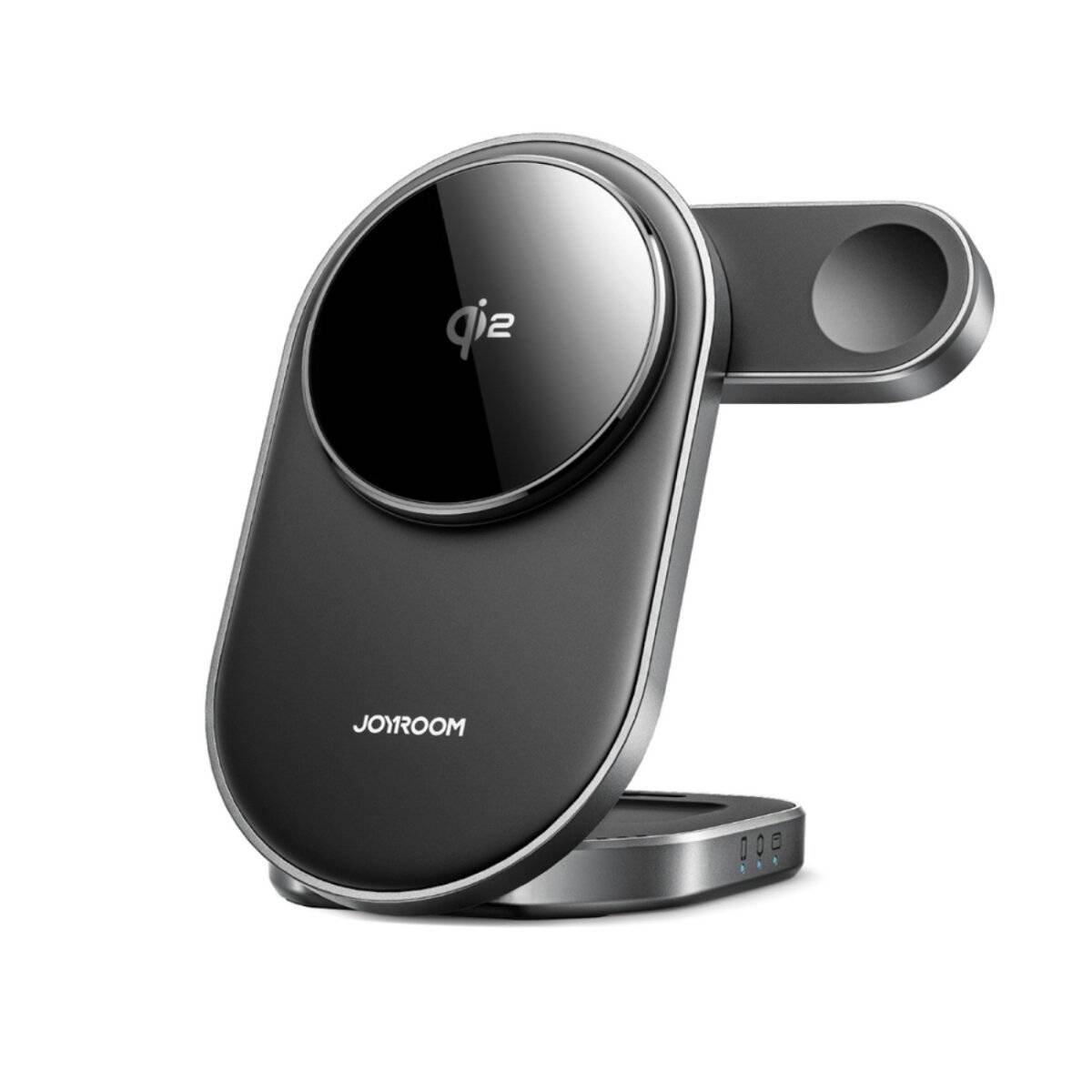 Joyroom JR-W17 Qi 3-in-1 Kabelloses Induktives Ladegerät – Schwarz