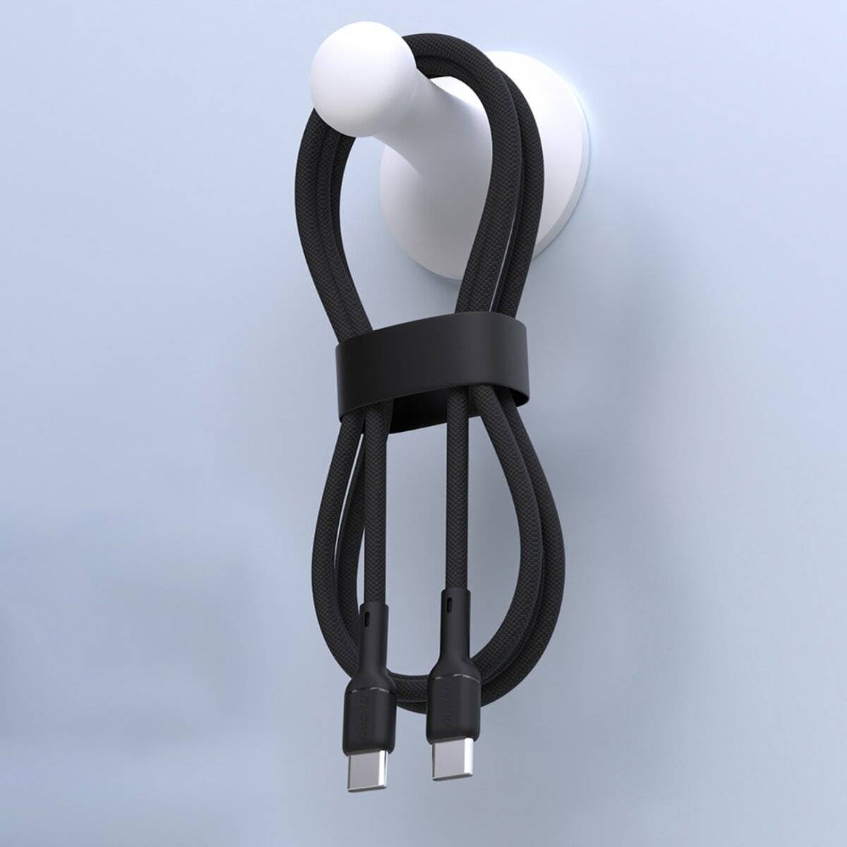 Dudao L9C 65W USB-C – USB-C Kabel 1 m – Schwarz
