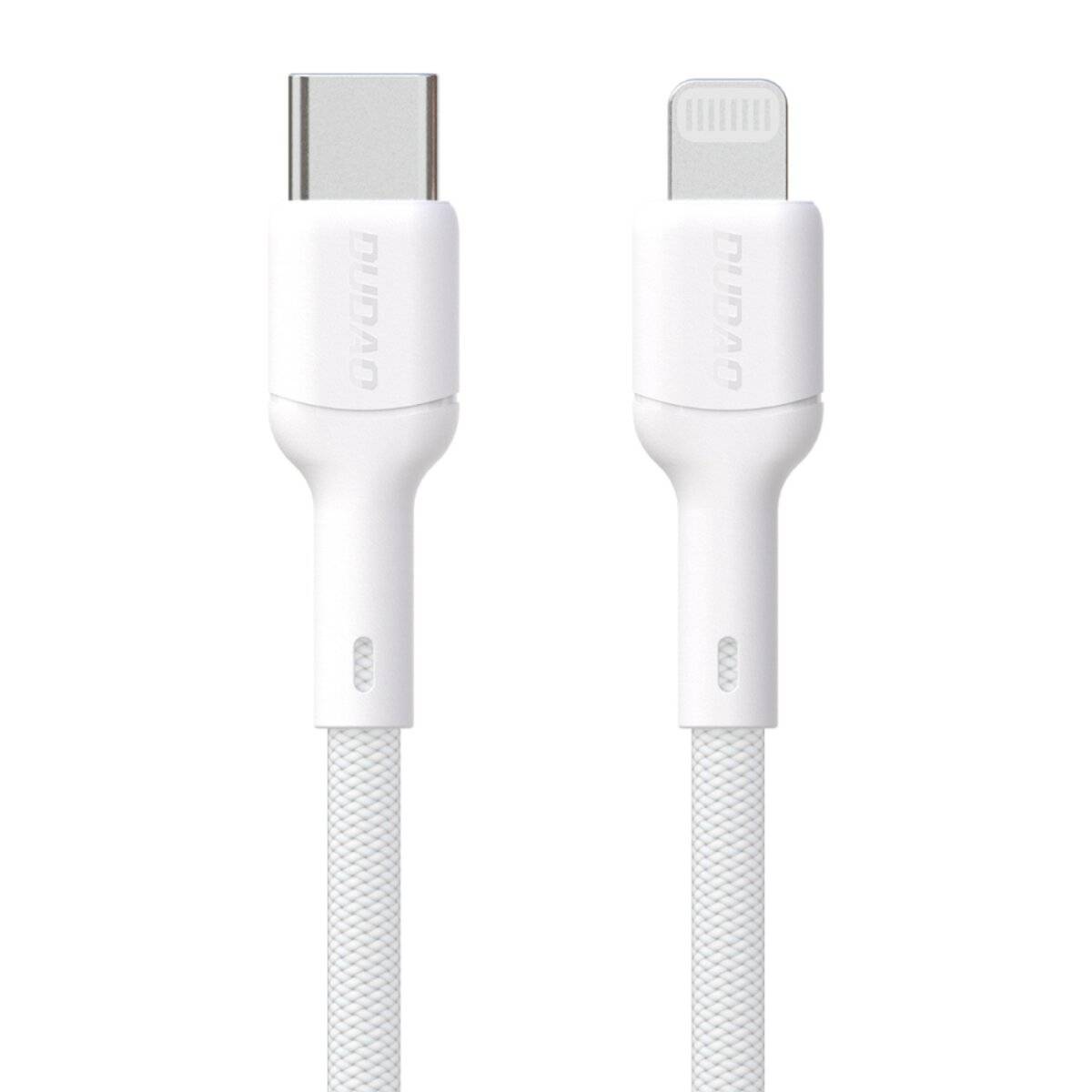 Dudao L9X 30W USB-C – Kompatibel mit iPhone (Kabel) 1 m – Weiß