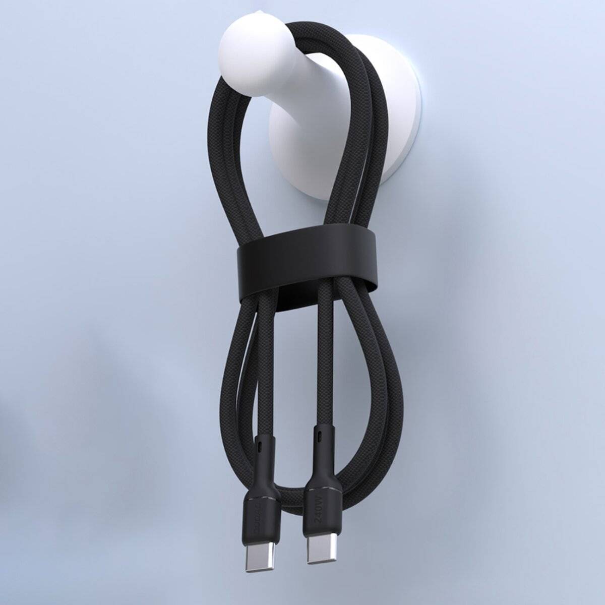 Dudao L9C Max 240W PD USB-C - Kabel 1,2m Schwarz