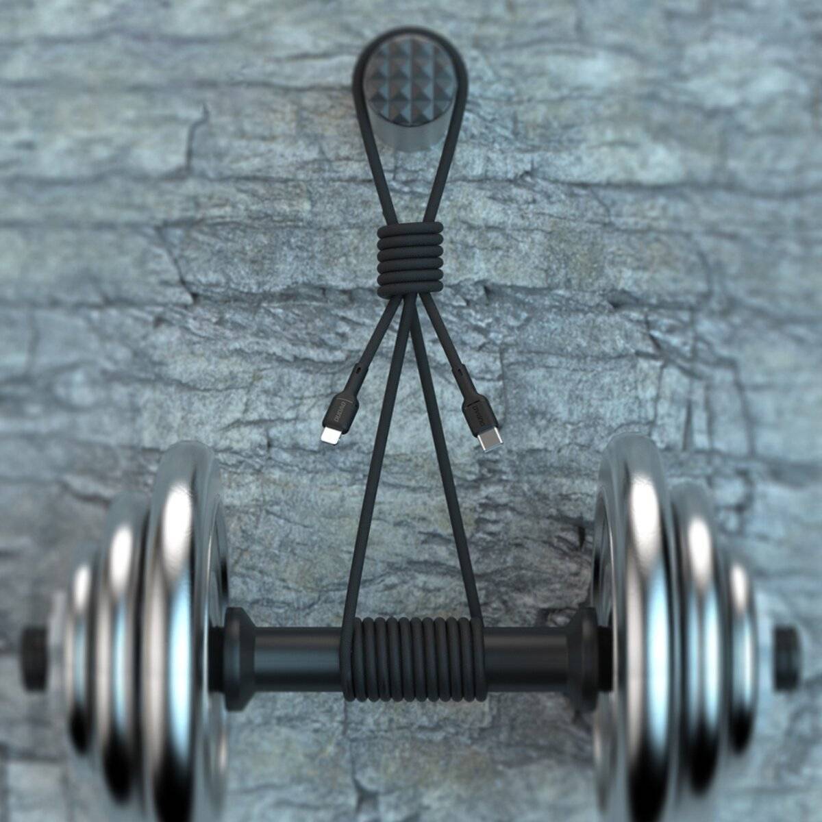 Dudao L9C Max 240W PD USB-C – USB-C Kabel 1,2 m – Schwarz