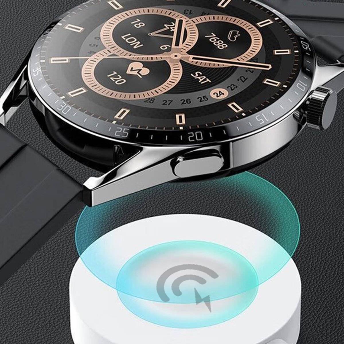 Dudao A12H Kabelloses Ladegerät für Huawei Smartwatches – Weiß