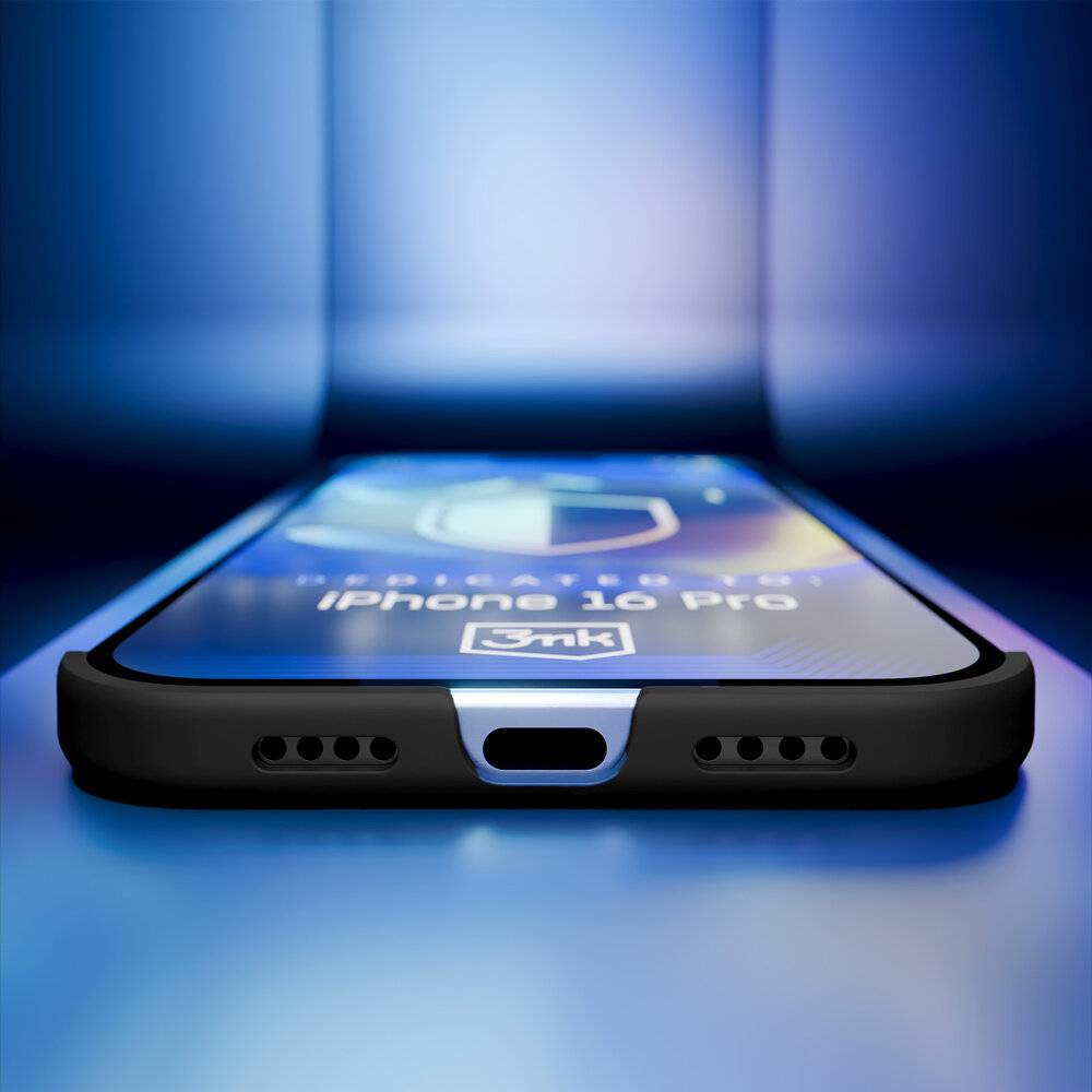 3mk Just20g Matt Case iPhone 16 Pro - Mattschwarz