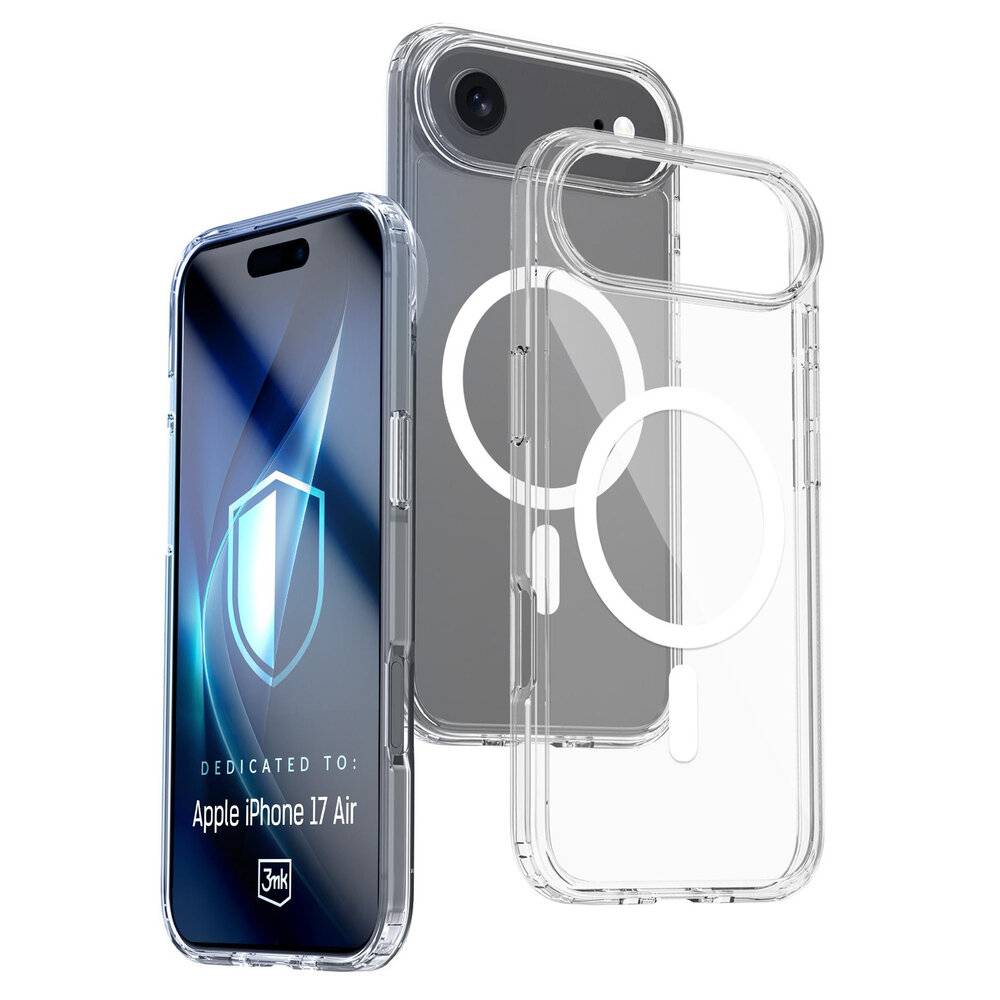 3mk Armor MagCase iPhone 17 Air - Transparent