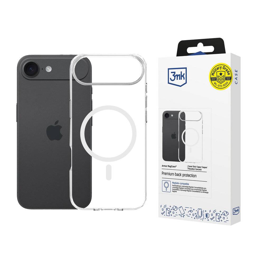 3mk Armor MagCase iPhone 17 Air - Transparent