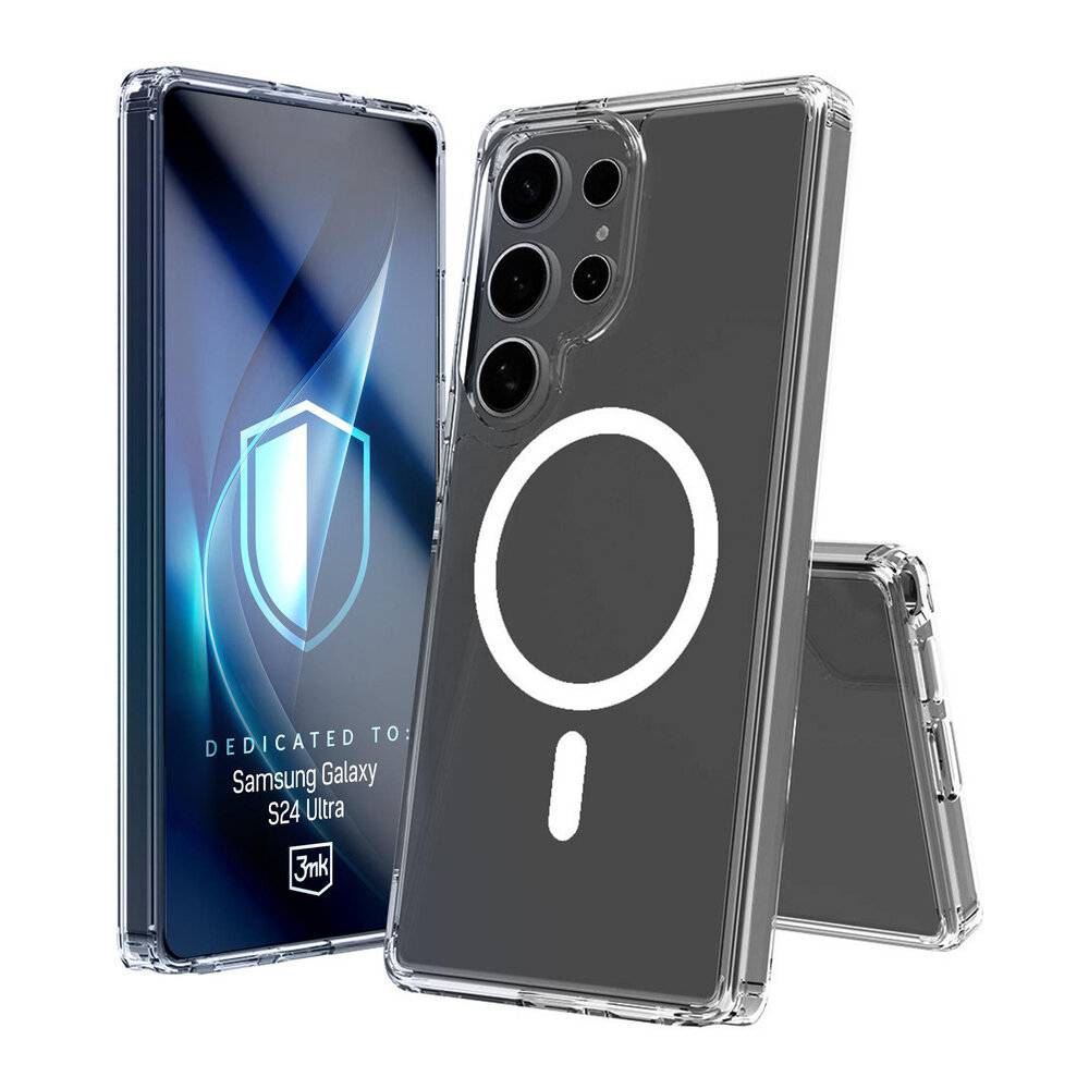 3mk Armor MagCase Samsung Galaxy S24 Ultra - Transparent