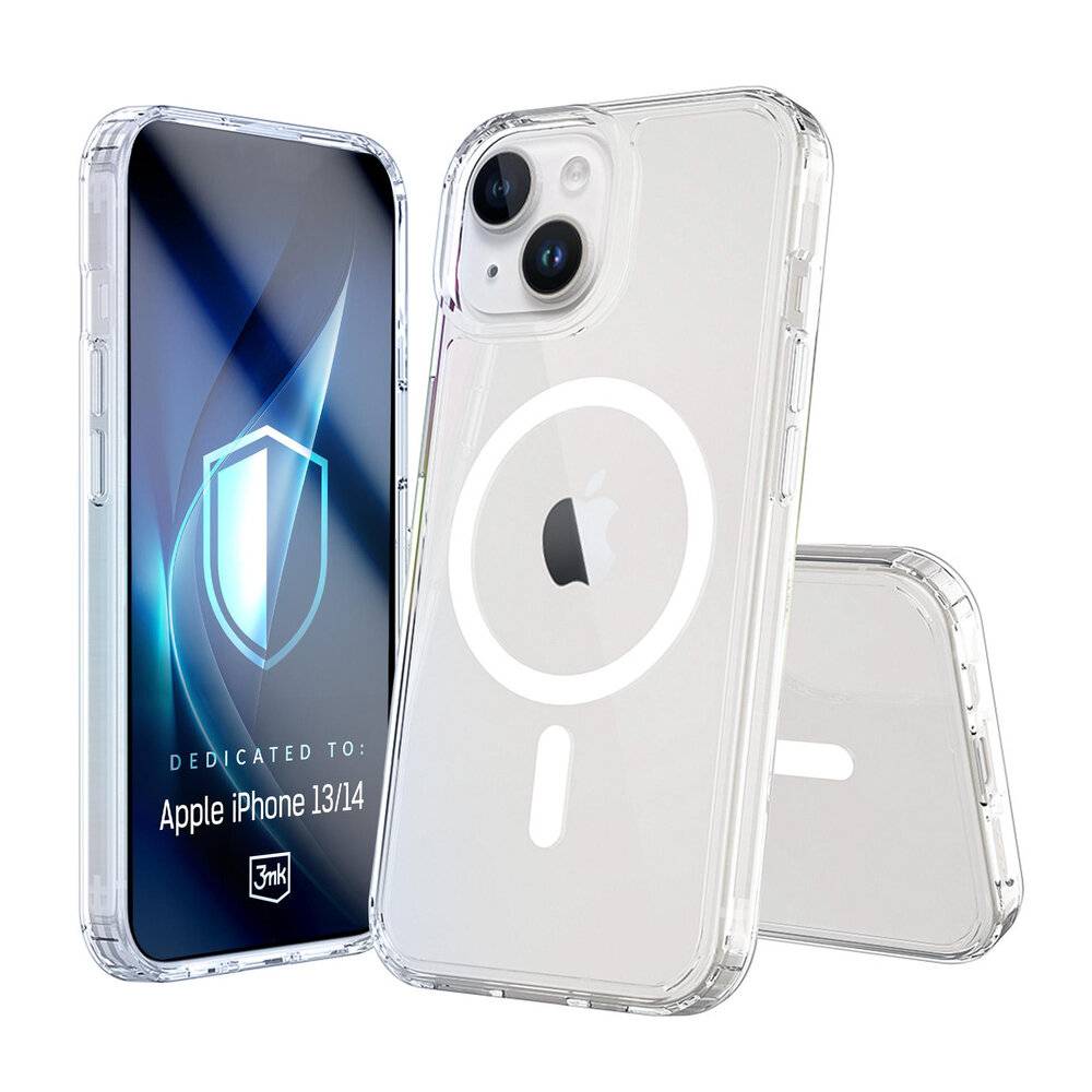 3mk Armor MagCase iPhone 13 / 14 - transparent