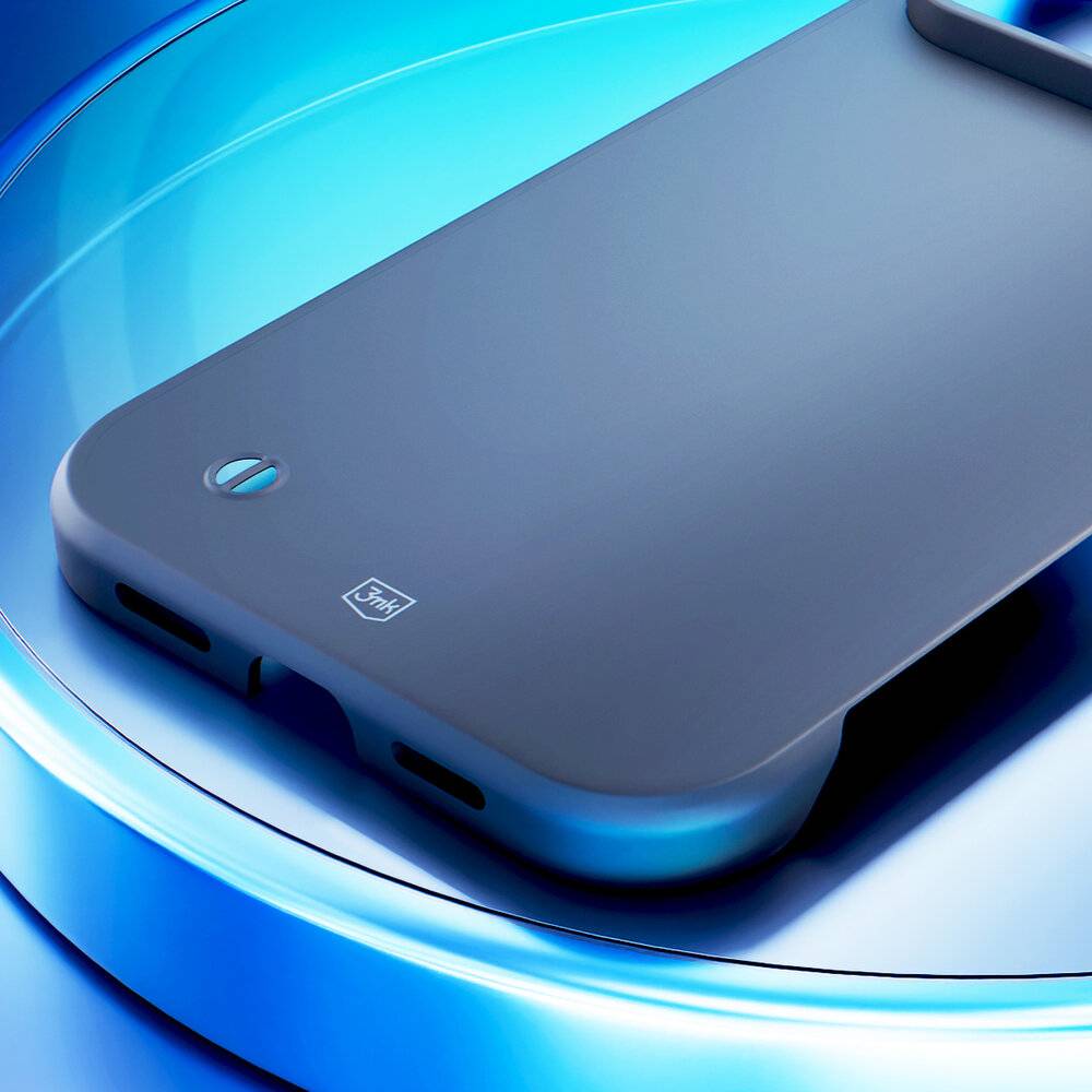 3mk Just20g Matt Case Samsung Galaxy S25 Edge - Mattschwarz