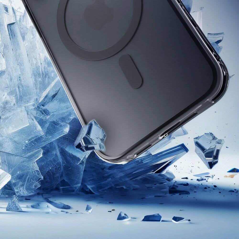 3mk Frosty MagCase iPhone 12 Pro Max - Schwarz