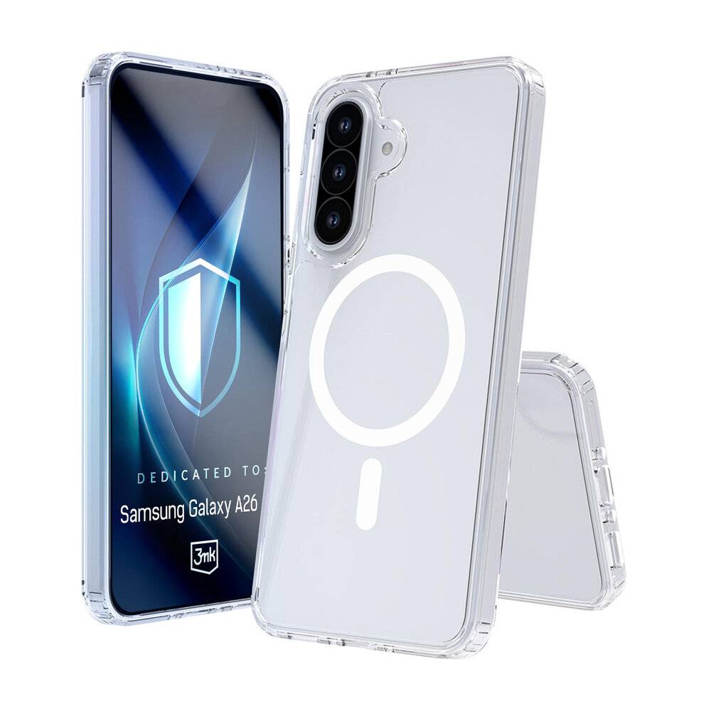 3mk Armor MagCase Samsung Galaxy A26 5G - Transparent