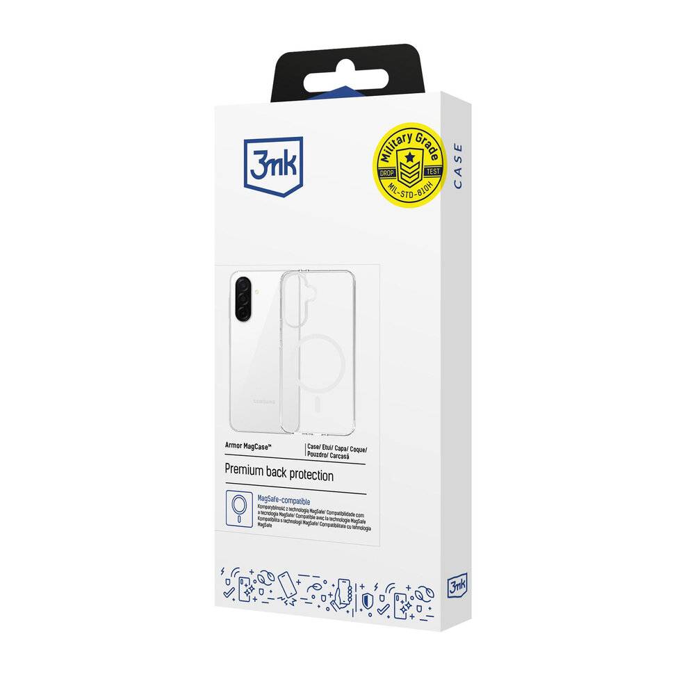 3mk Armor MagCase Samsung Galaxy A26 5G - Transparent