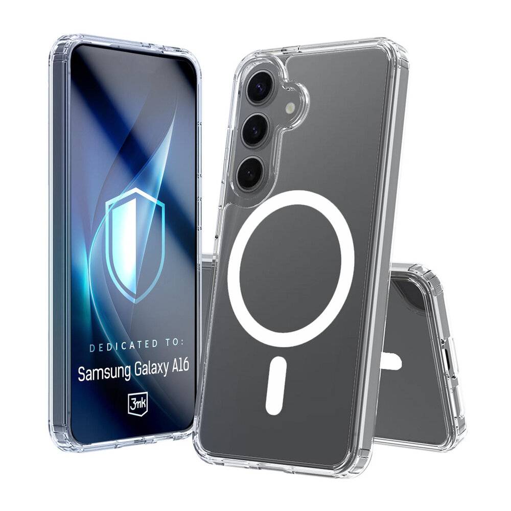 3mk Armor MagCase Samsung Galaxy A16 4G / 5G - Transparent