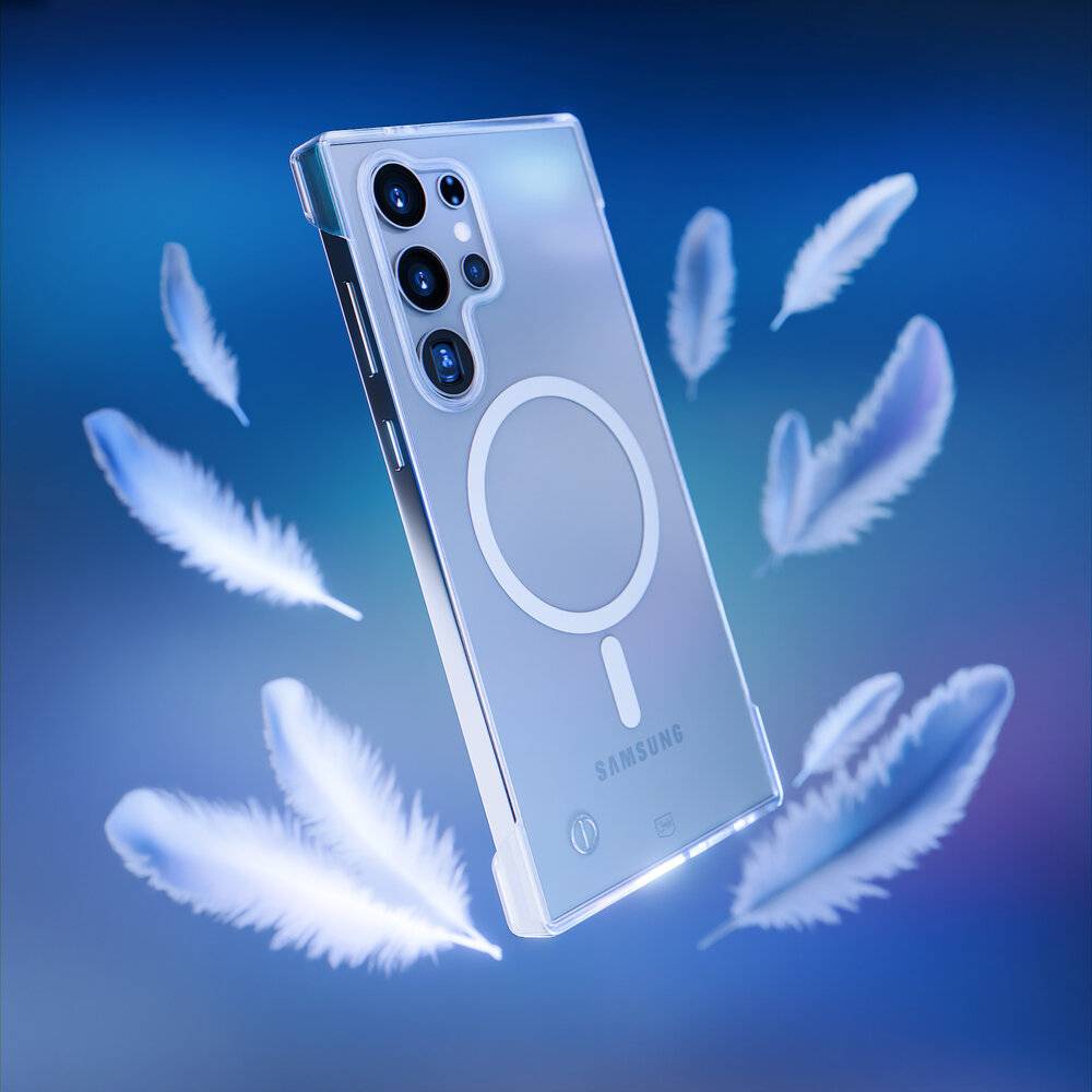 3mk Just20g MagCase Samsung Galaxy S24 Ultra - transparent