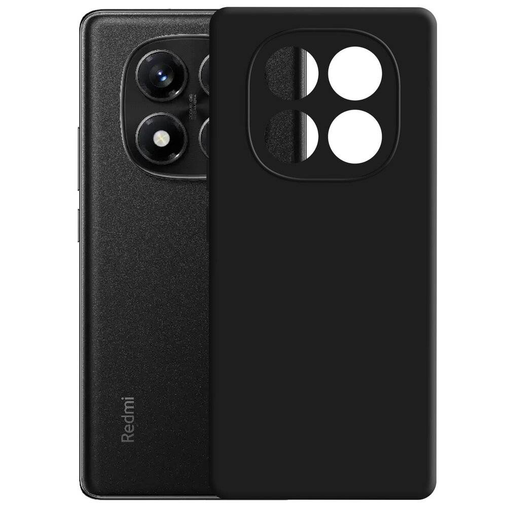3mk Matt Case Pro Hülle Xiaomi Redmi Note 14 4G - Mattschwarz