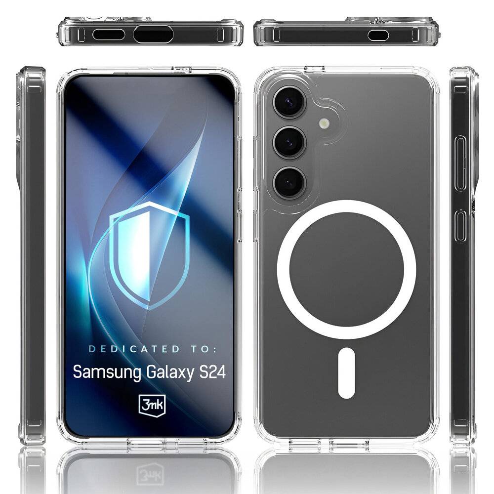 3mk Armor MagCase Samsung Galaxy S24 / S25 - Transparent