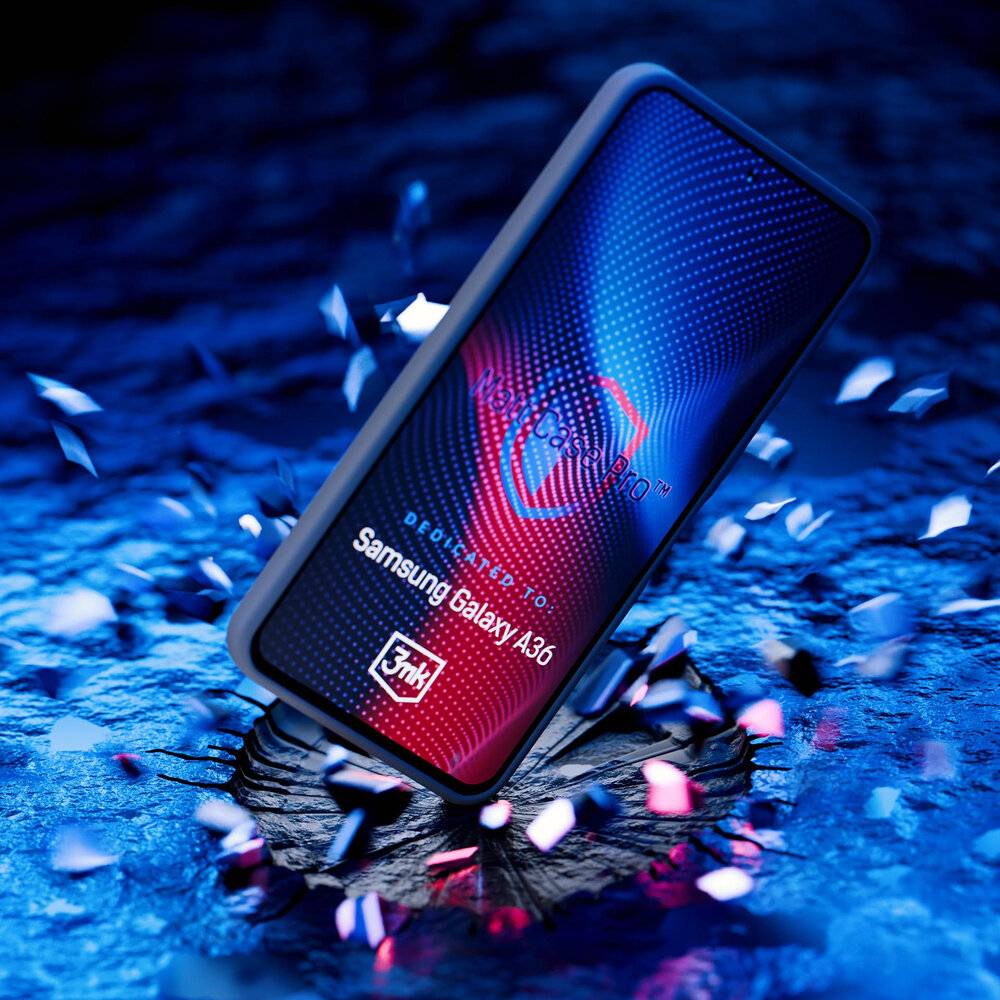 3mk Matt Case Pro Samsung Galaxy A26 5G - Mattschwarz