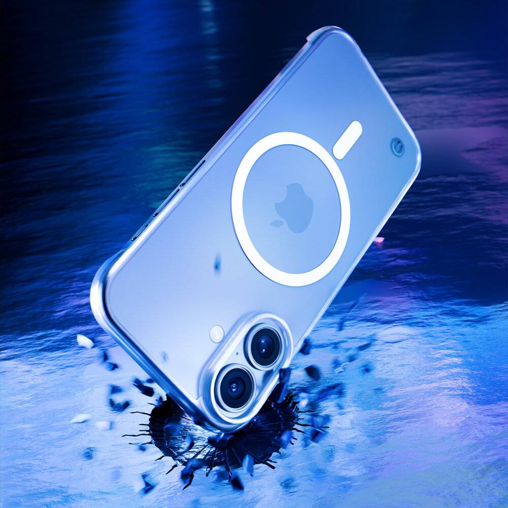 3mk Just20g MagCase iPhone 16 - transparent