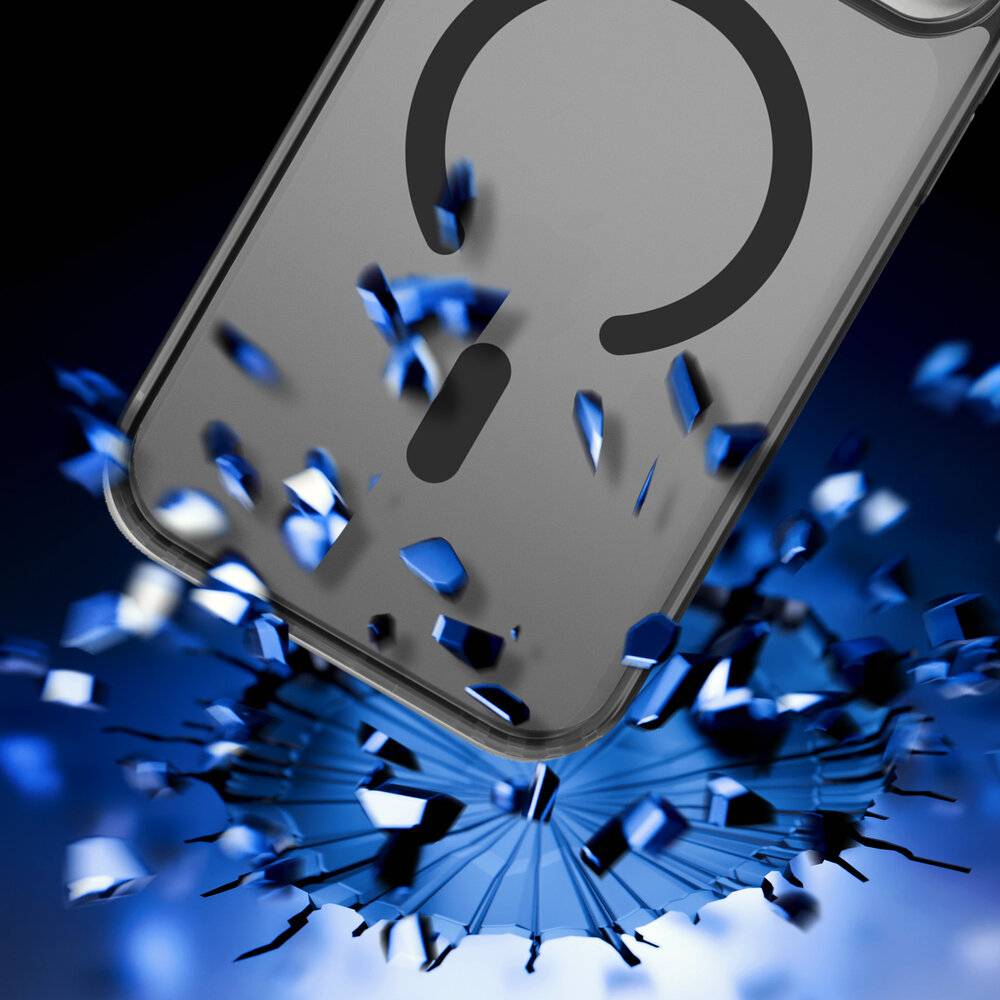 3mk Frosty MagCase iPhone 17 Pro - Schwarz