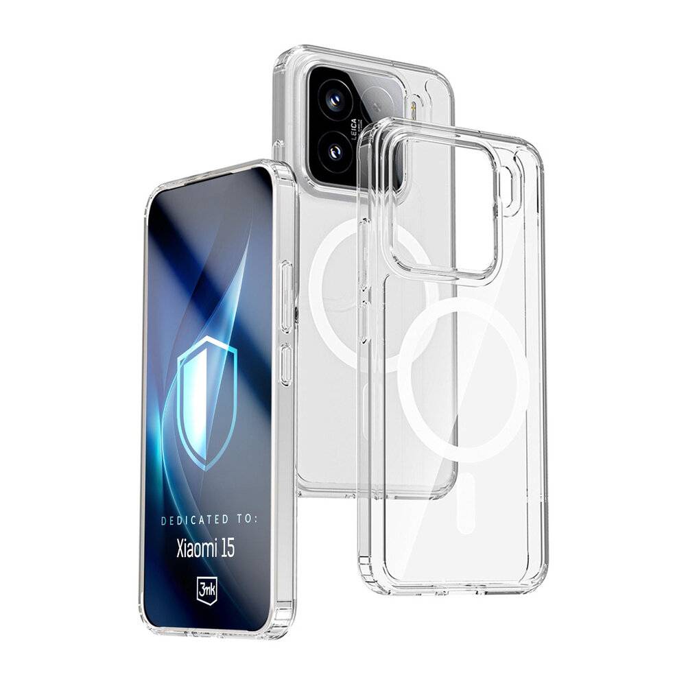 3mk Armor MagCase Xiaomi 15 - transparent