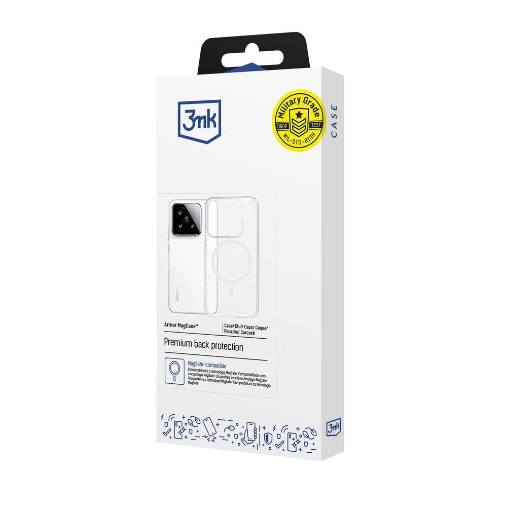 3mk Armor MagCase Xiaomi 15 - transparent