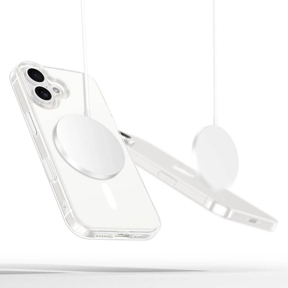 Tech-Protect Flexair Hybrid CC Magsafe Hülle iPhone 16 – transparent