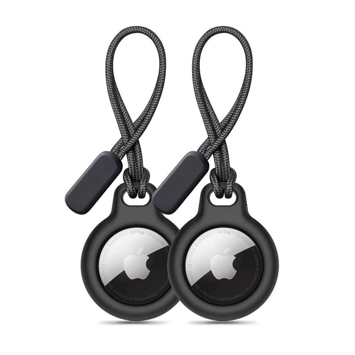 Ein durchsichtiges Handyschutzhülle auf einem Smartphone mit dualen Rückkameras und einem Apple-Logo, das das schlanke, minimalistische Design hervorhebt.