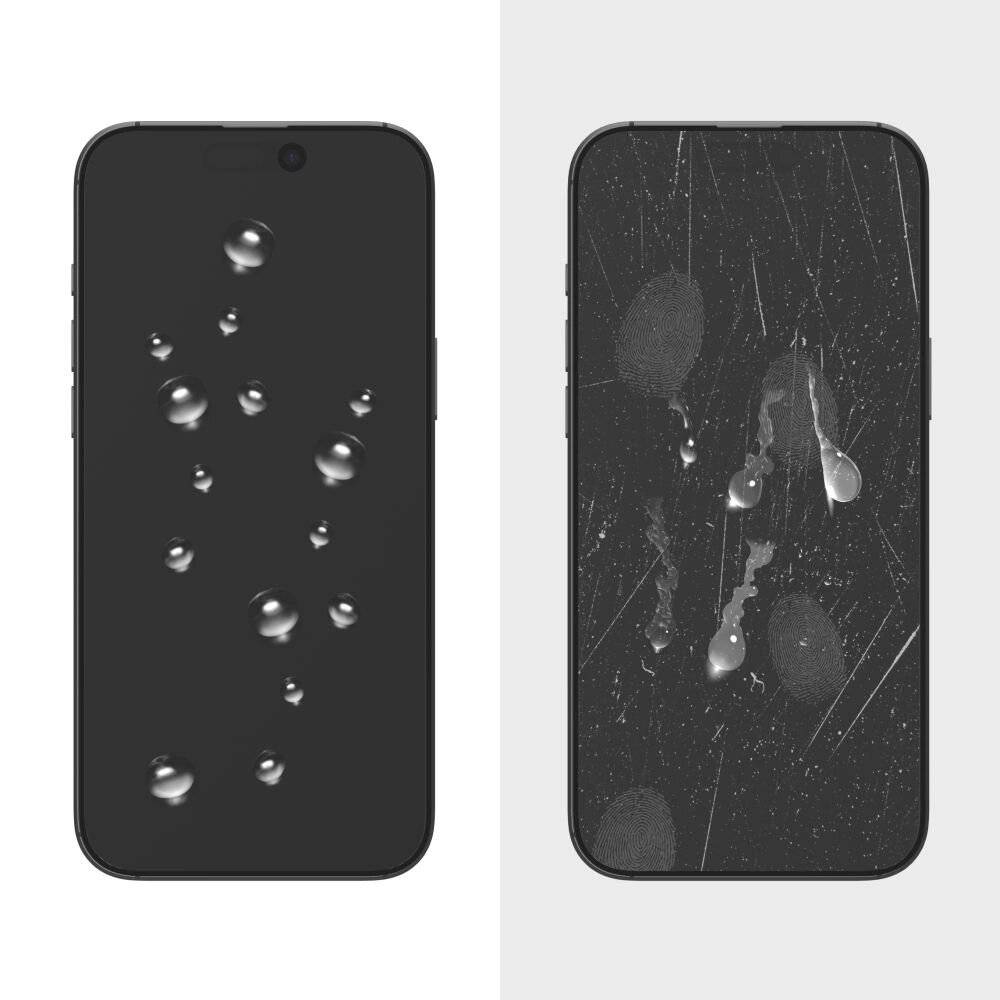 Tech-Protect Glass Fit+ 2er-Pack Schutzglas Motorola Moto G15 / Power G05 E15 - Schwarz
